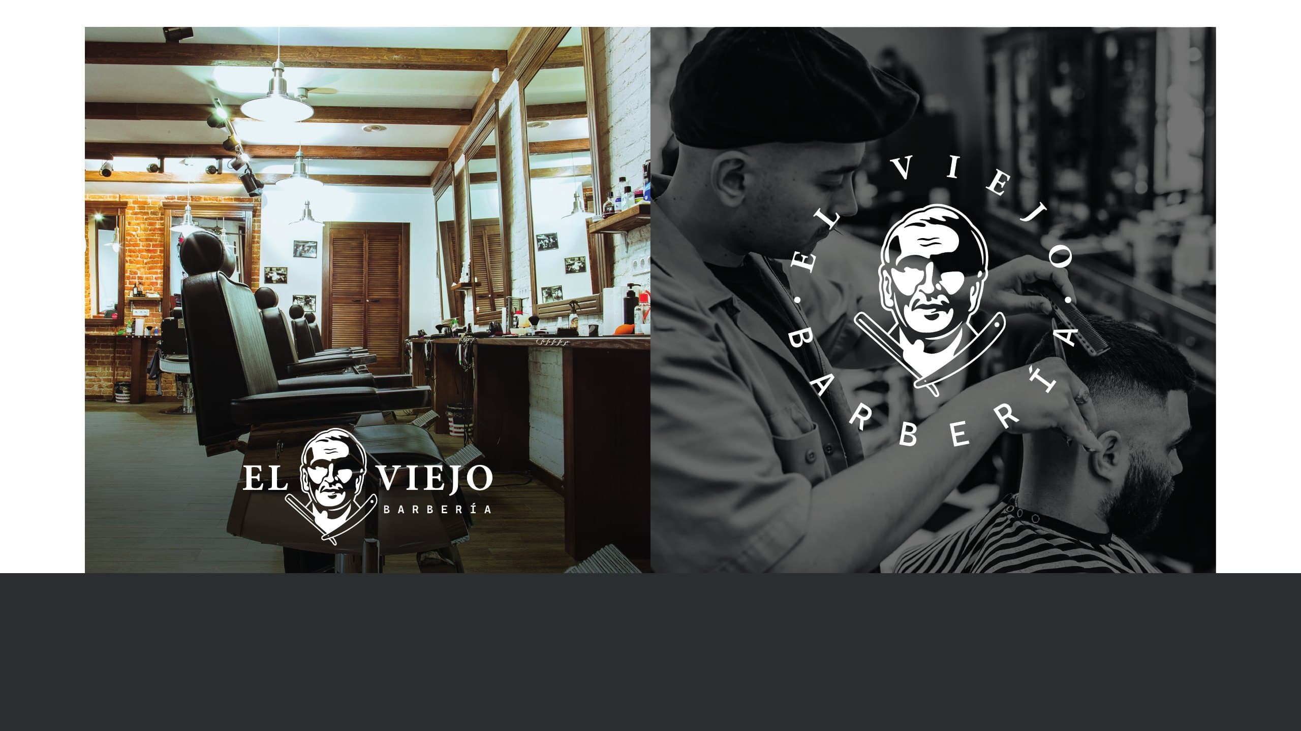 La barbería con su marca, de El Viejo