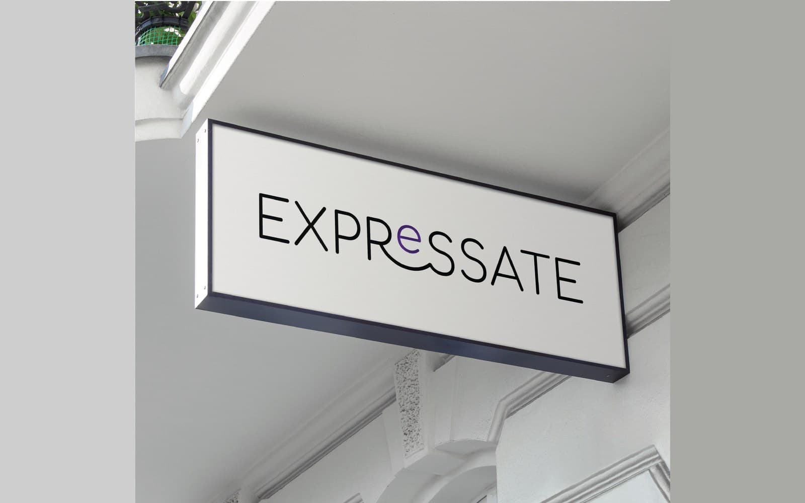 Letrero de la fachada, de Expressate