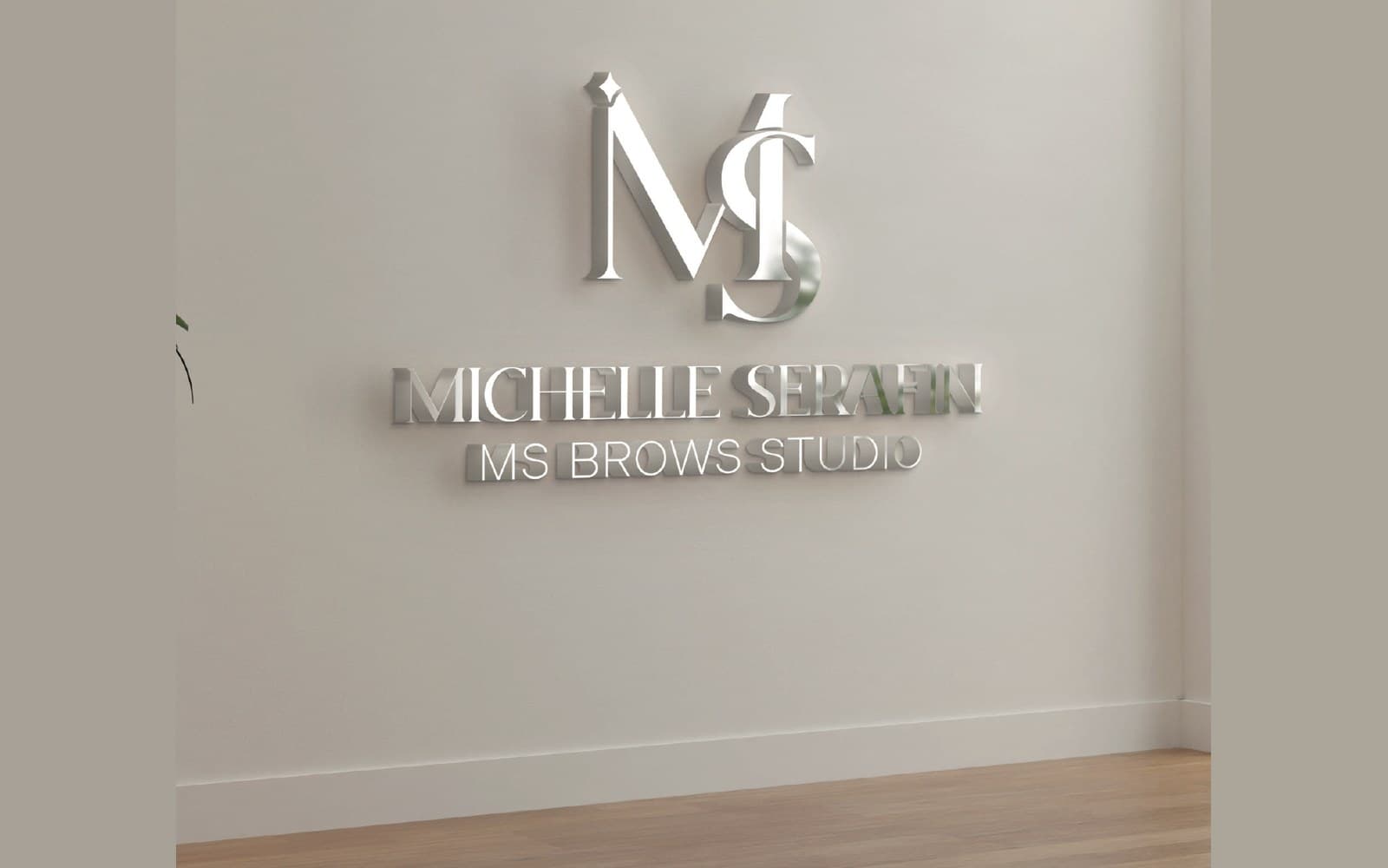 La marca en el muro, de MS Brows Studio