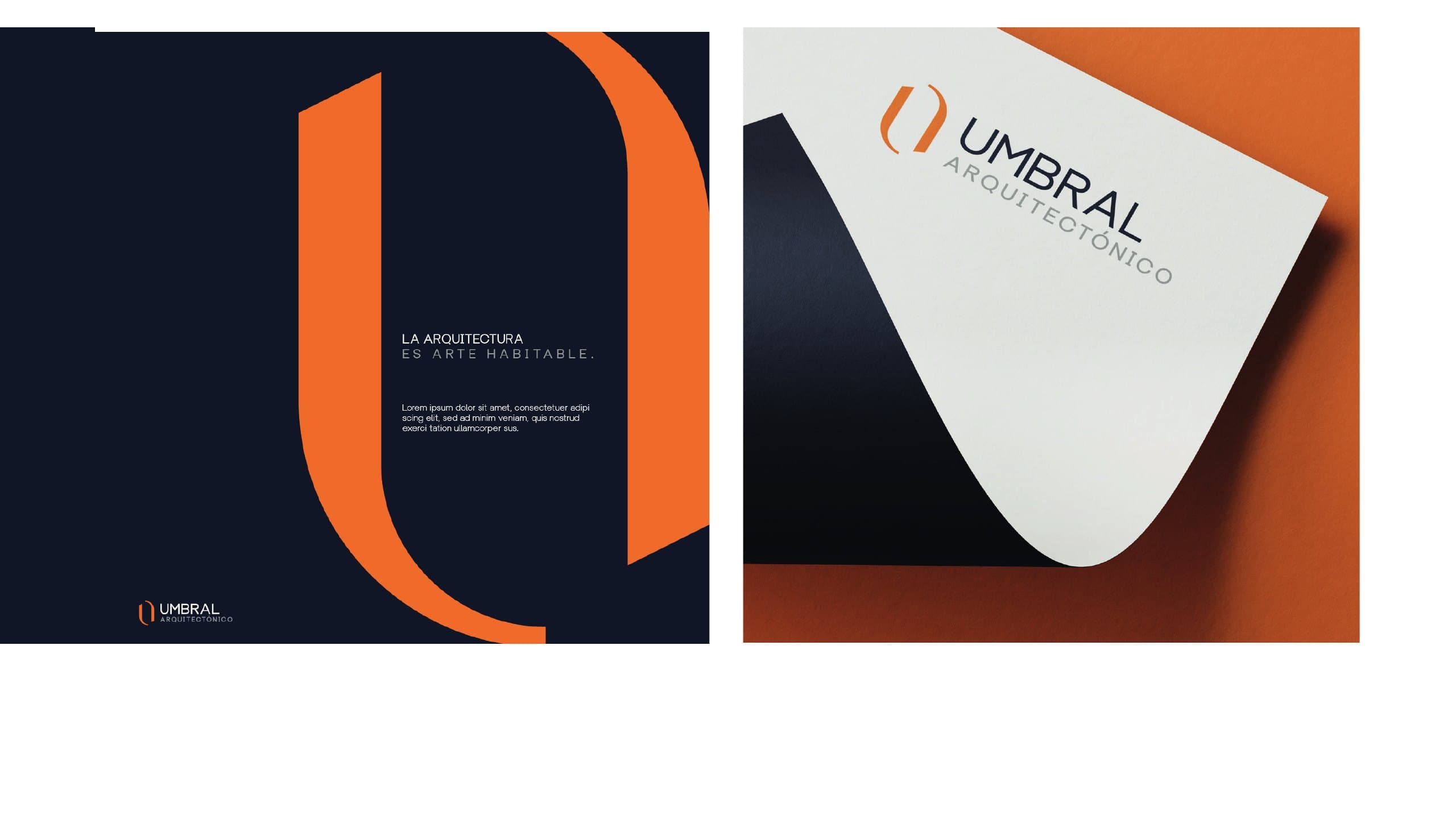 Manual y papelería, de Umbral Arquitectónico