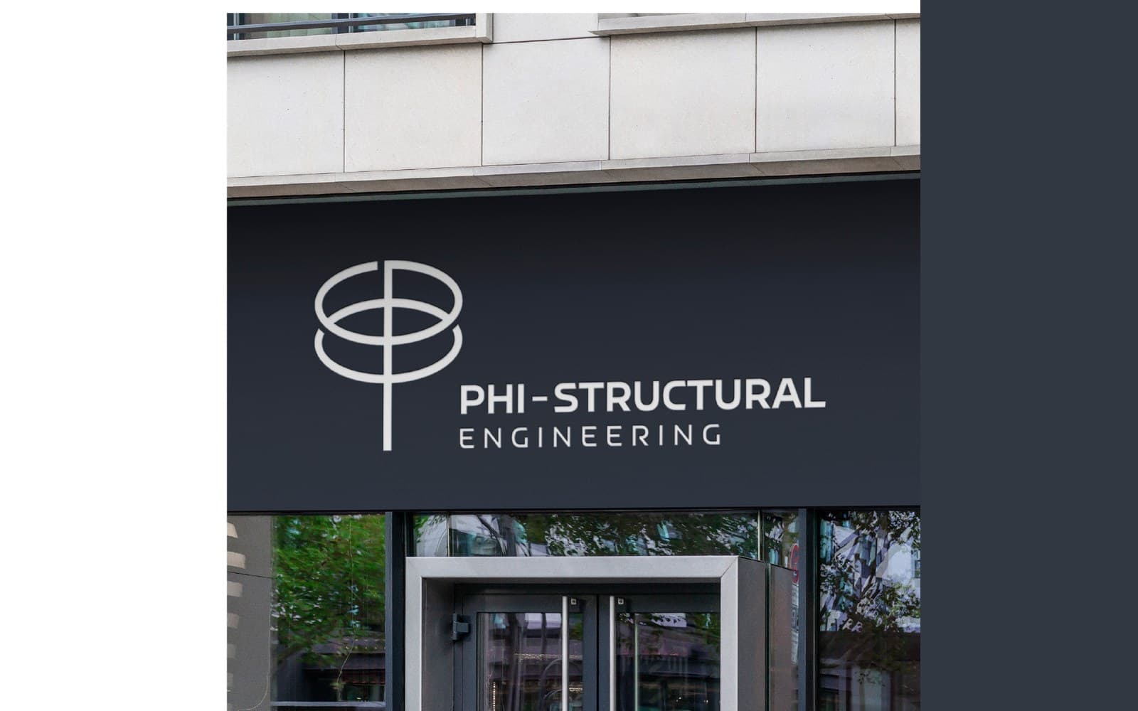 Fachada del despacho, de Phi Structural