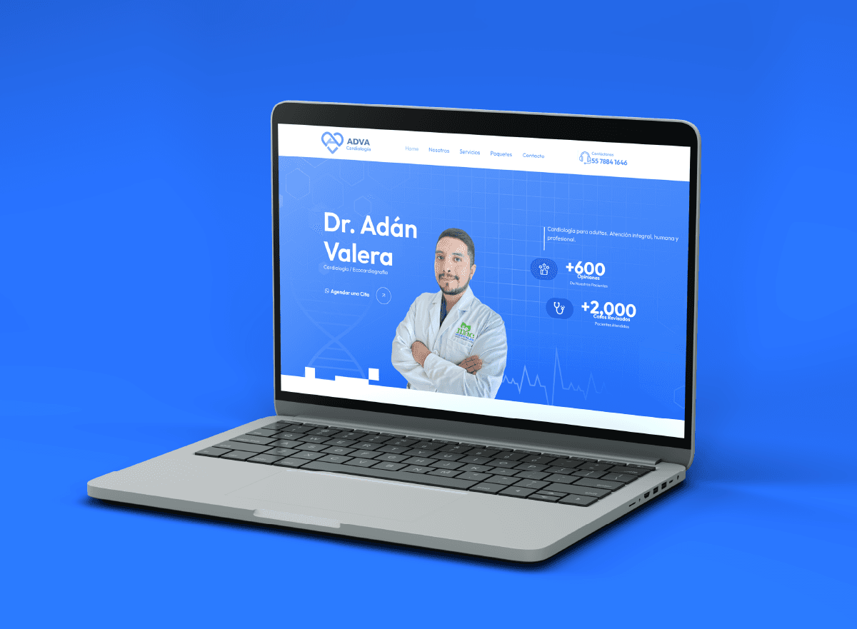 Sitio web de ADVACARDIOLOGIA