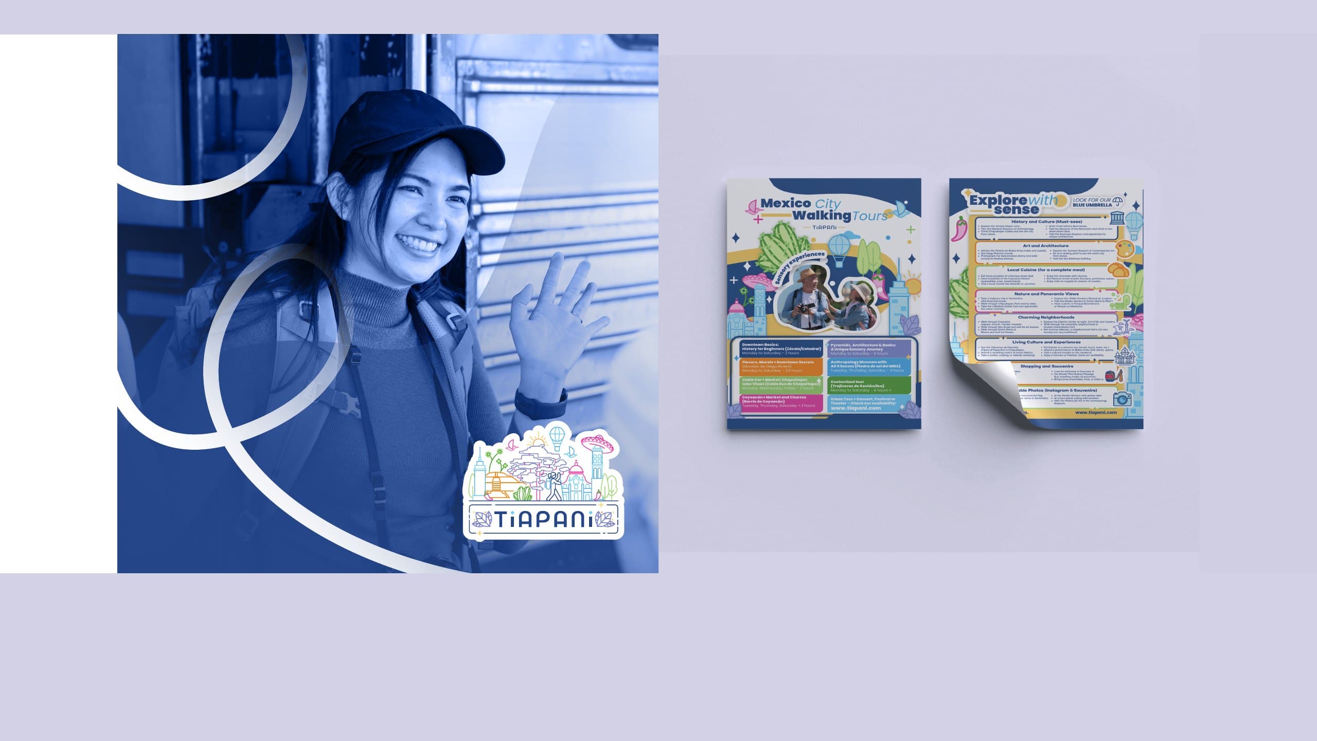 Folletos y viajeros, de TiAPANi Tours