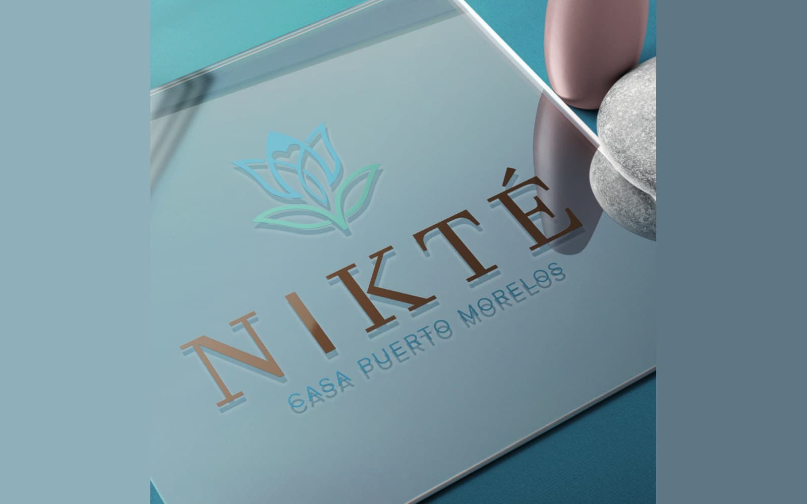 Placa de acrílico de la casa, de Nikté