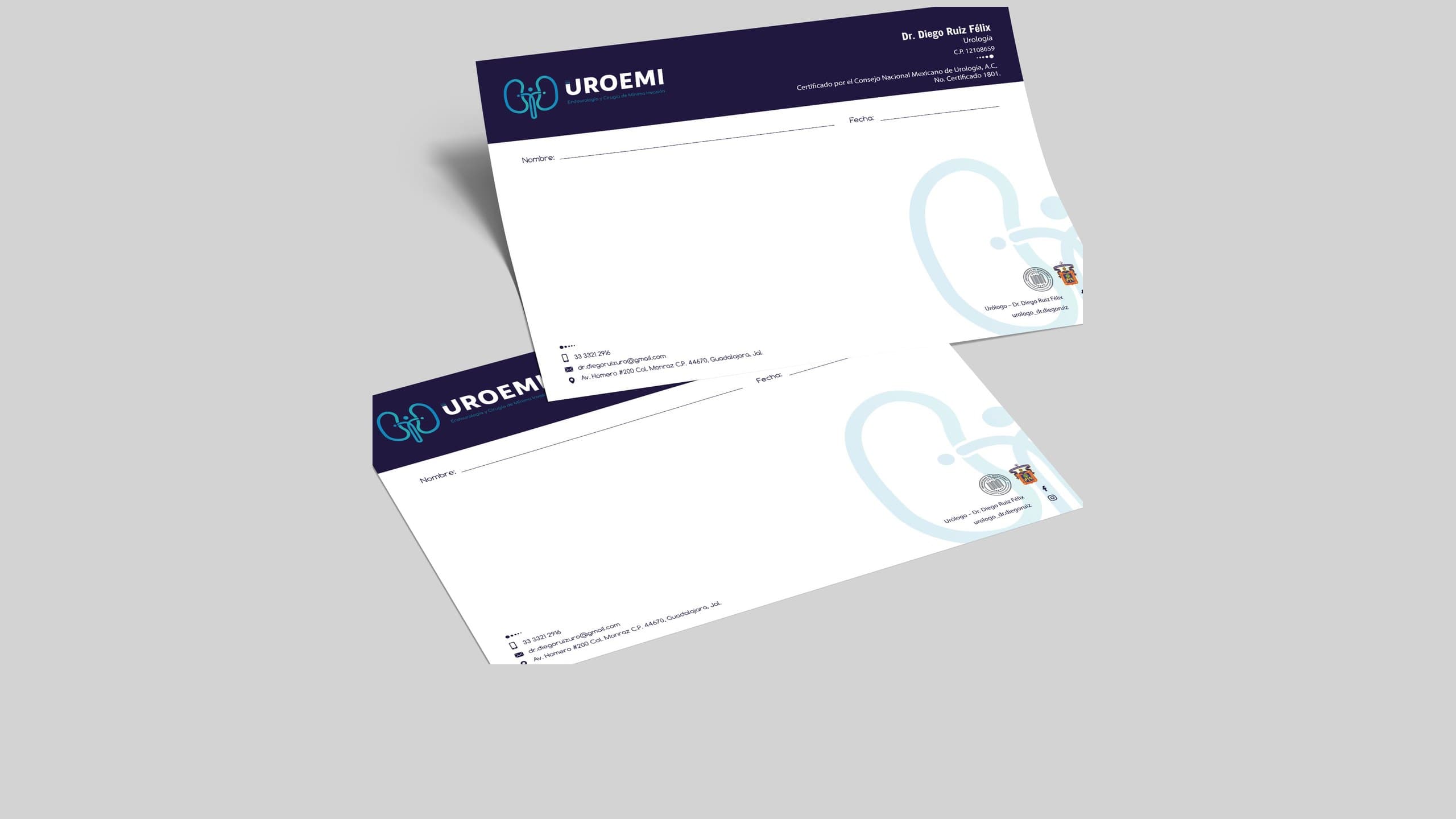 Tarjetas de la marca, de Uroemi